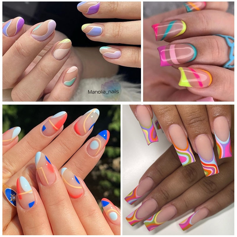 Colorful Nail Stickers